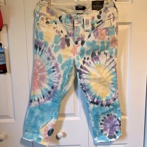 BNWT Torrid Size 18 Tie Dye Jegging Jeans